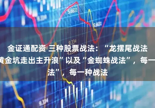 金证通配资 三种股票战法：“龙摆尾战法”、“黄金坑走出主升浪”以及“金蜘蛛战法”，每一种战法